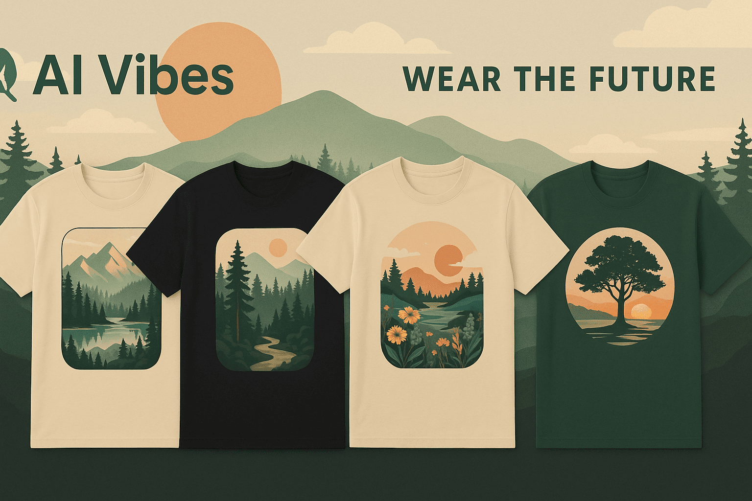 Banner for t-shirt vibes